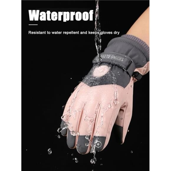RIGWARL Warm Water Resistant Windproof Thermal Women Gloves - Picture 3 of 7